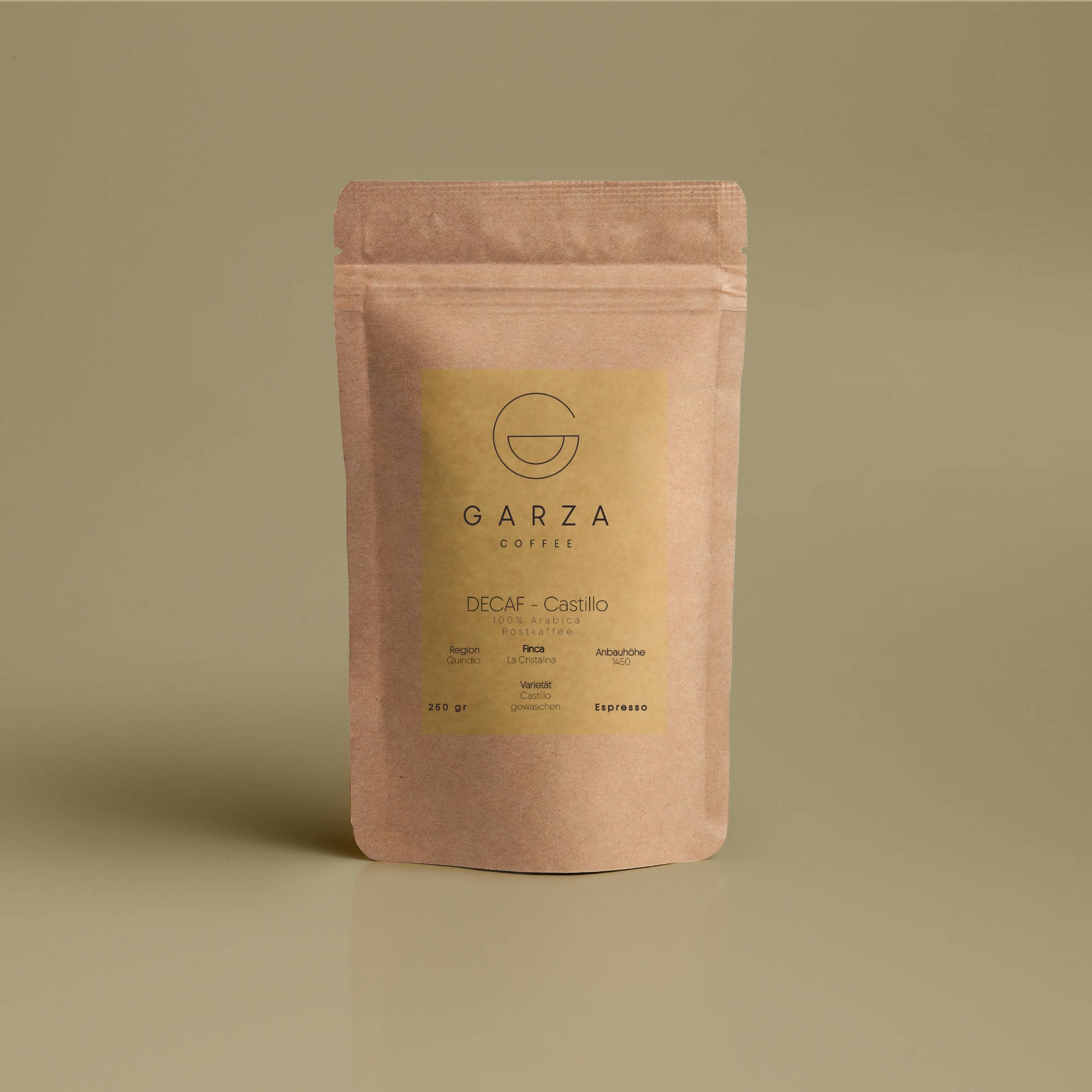 DECAF Castillo Garza Coffee Kaffee aus Kolumbien